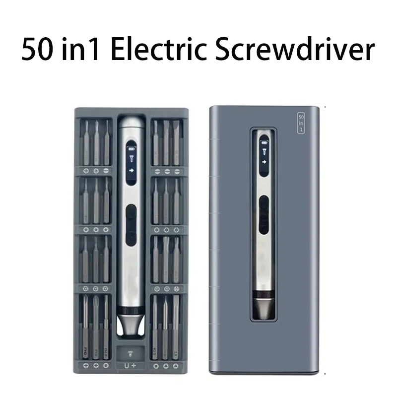 Electric Screwdriver Rechargeable Usb - Ensemble de tournevis électriques magnétiques, embouts