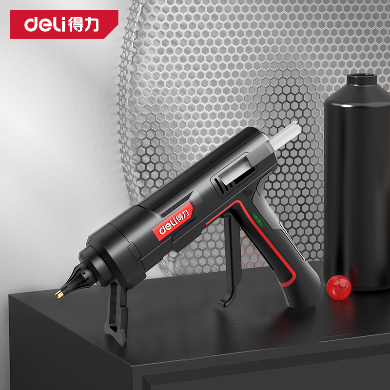 Hot Melt Glue Gun Cordless - DELI 300W pistolet à colle thermofusible