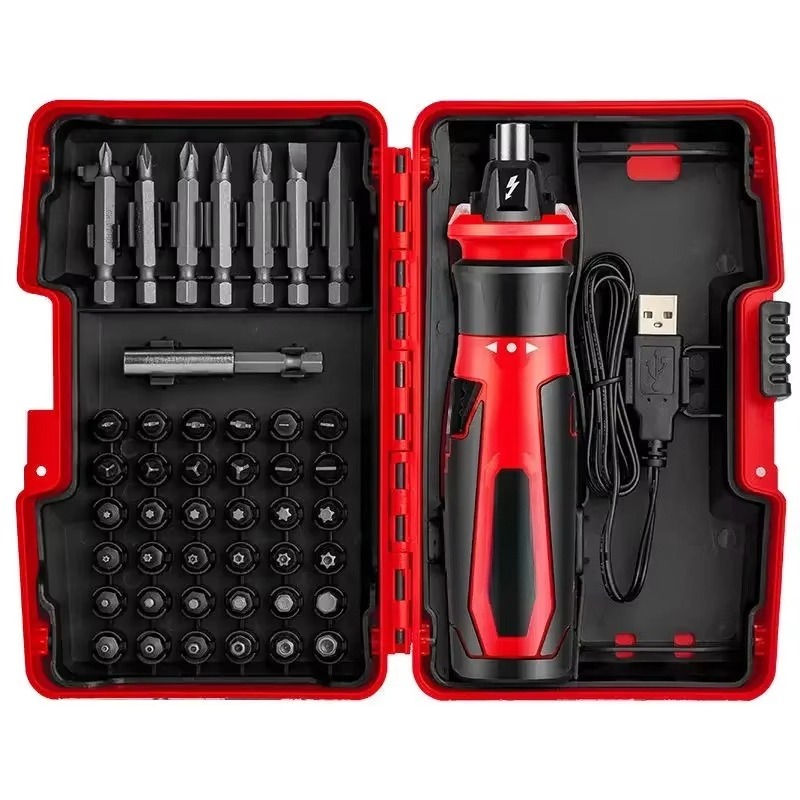 Electric Screwdriver Rechargeable Usb - Ensemble de tournevis électriques mini 4V,