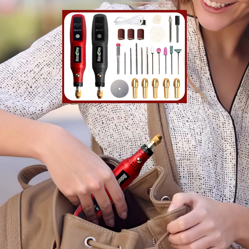 Mini perceuse sans fil USB, ki - Cordless Rotary Tool Kit Accessories avis et prix