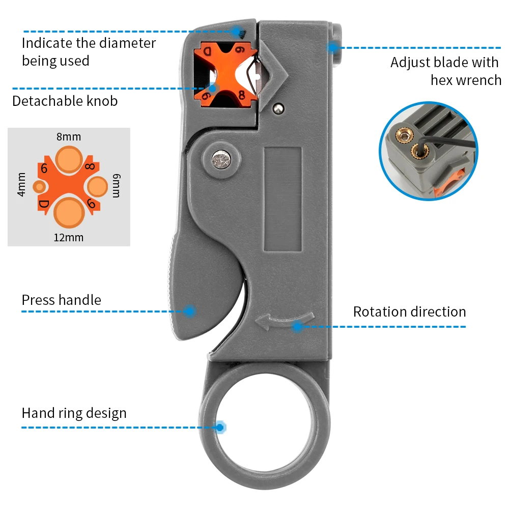Outil de dénudage de fils rota - Automatic Wire Stripper Cutter avis et prix