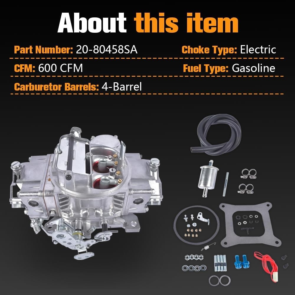 0-80458SA 600 CFM Carburateur  - Electrical avis et prix