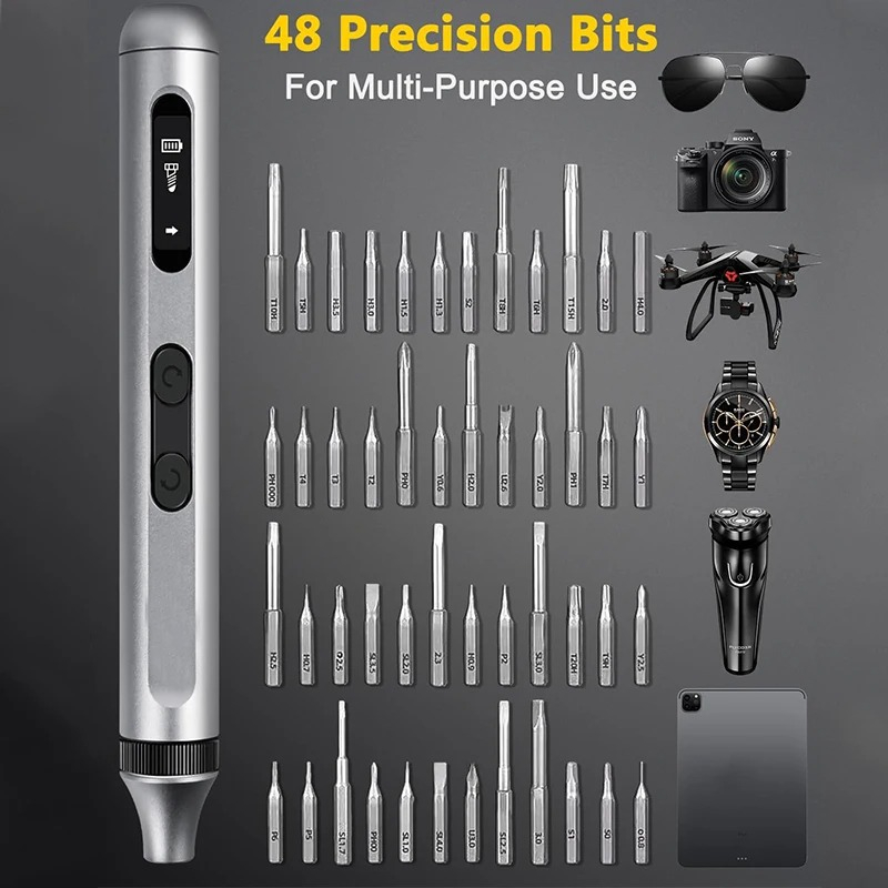 Ensemble de tournevis électriq - Electric Screwdriver Rechargeable Usb avis et prix