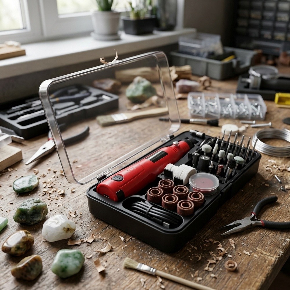 Kit d'outils rotatifs sans fil - Cordless Rotary Tool Kit Accessories avis et prix