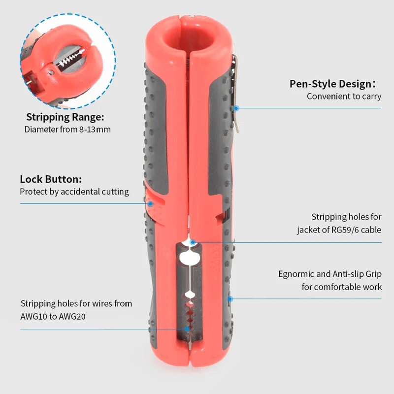Pince à dénuder et à couper le - Automatic Wire Stripper Cutter avis et prix