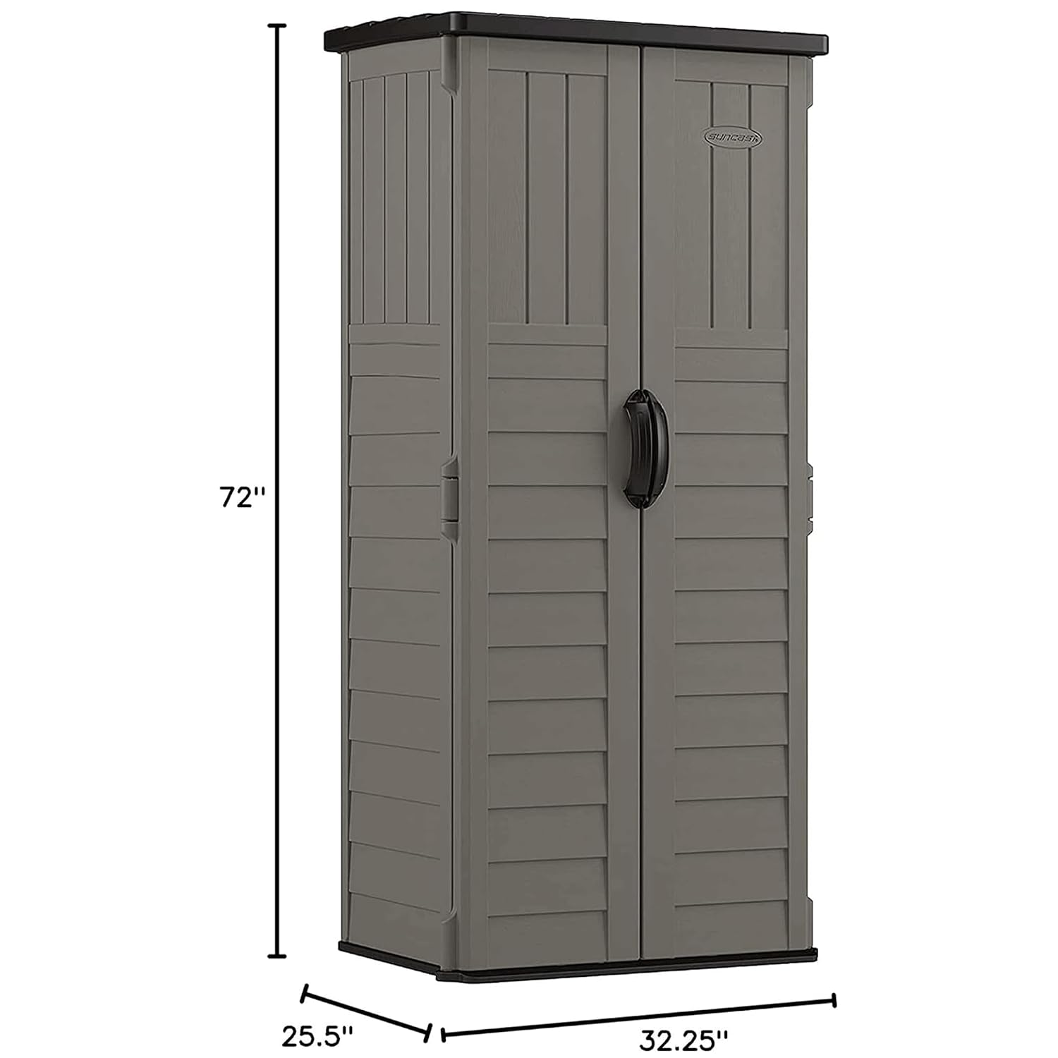 Abri de rangement vertical 22  - Garden Tools avis et prix