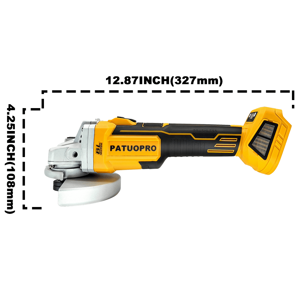 PATUOPRO, meuleuse électrique  - Brushless Angle Grinder Battery Powered avis et prix