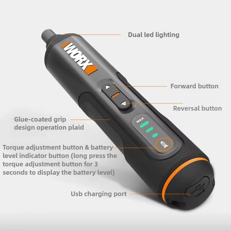 Ensemble de tournevis électriq - Electric Screwdriver Rechargeable Usb avis et prix