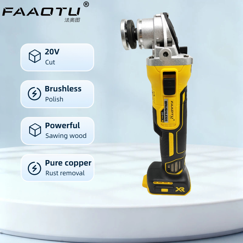 FAAOTU DCG405 Meuleuse d'angle - Brushless Angle Grinder Battery Powered avis et prix