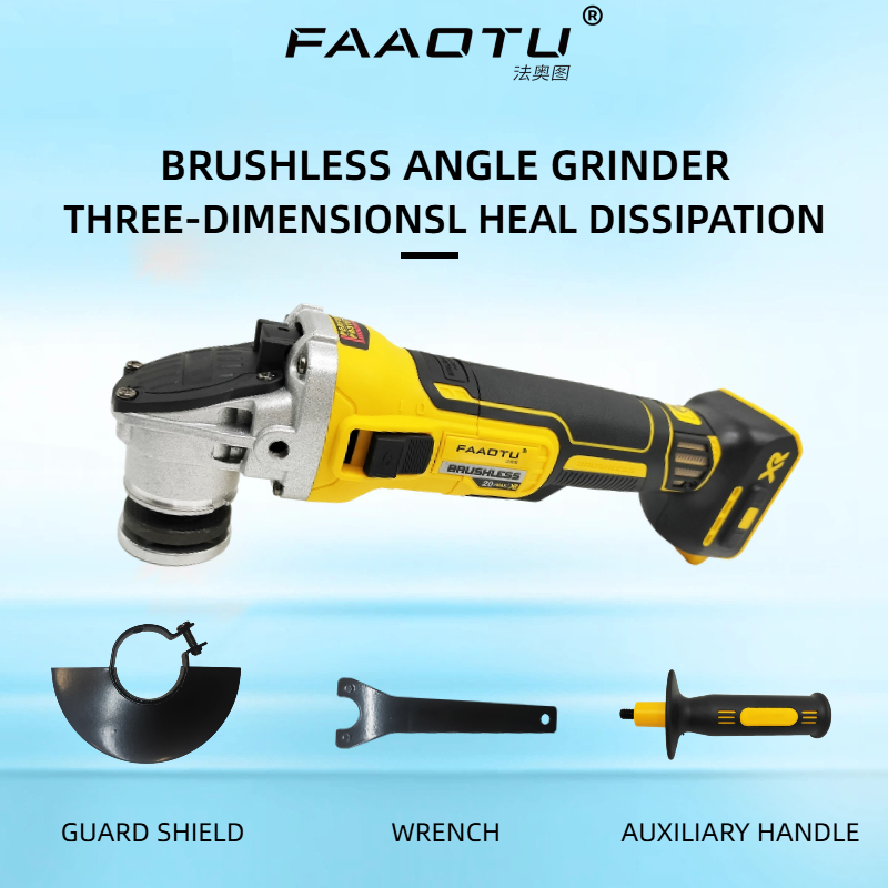 FAAOTU DCG405 Meuleuse d'angle - Brushless Angle Grinder Battery Powered avis et prix